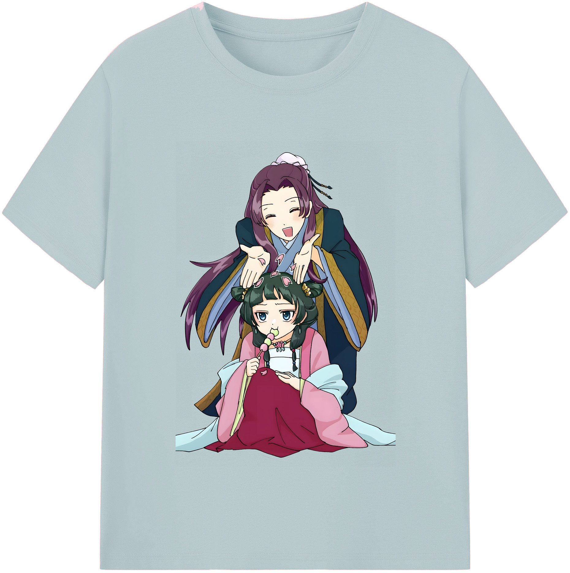 （画像用） 薬屋のひとりごと The Apothecary Diaries 綿100％半袖Tシャツ（フロントプリント）